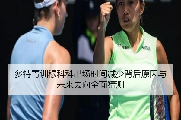 多特青训穆科科出场时间减少背后原因与未来去向全面猜测